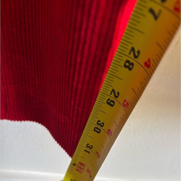 Polo By Ralph Lauren Mens Corduroy Straight Leg Pants Red Size 36/32 - Picture 5 of 10